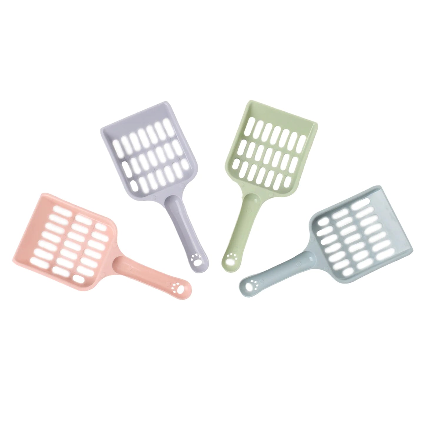 Heavy-Duty Stainless Steel Cat Litter Scoop