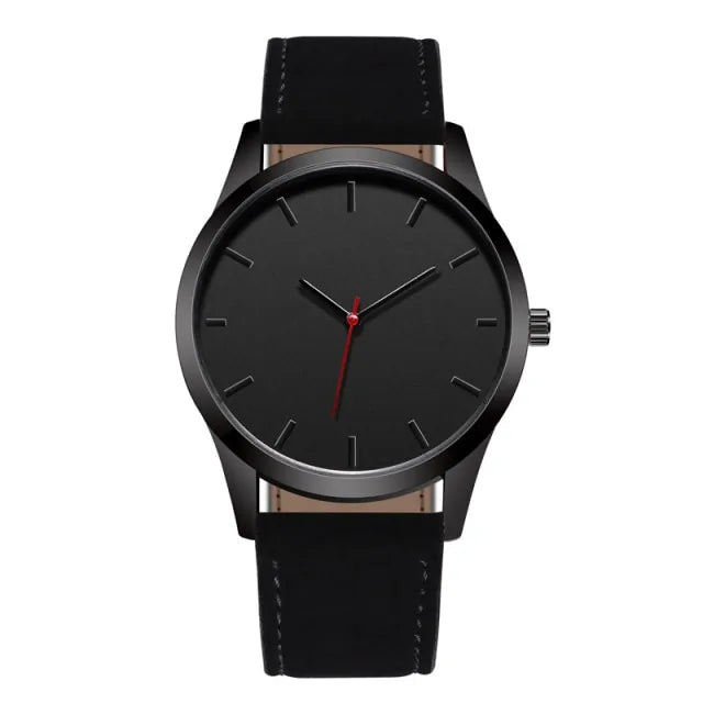 The Timekeeper: Large Dial Military Quartz Watch for Men