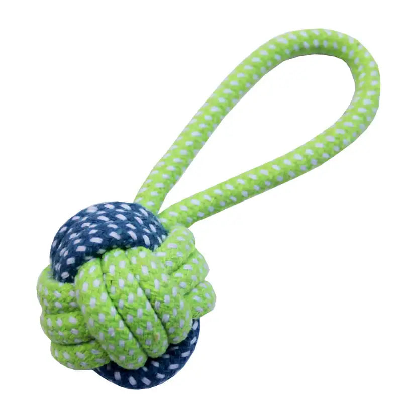 Colorful Dog Bite Rope Combo Set – Hand-Woven Cotton Toys for Tug, Chew & Fetch