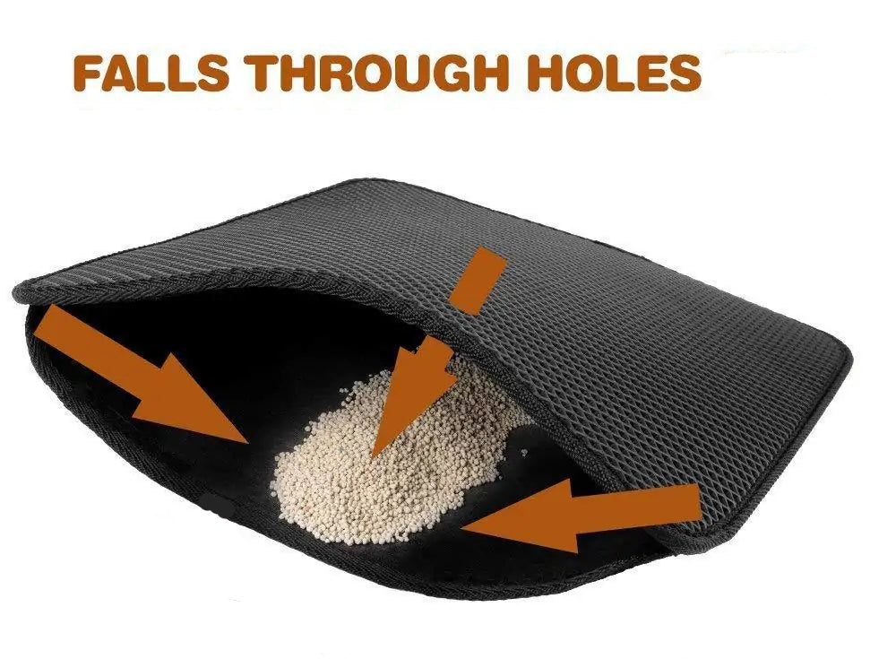 Cat Litter Mat – Dual-Layer Trap for Mess-Free Floors and Happy Paws