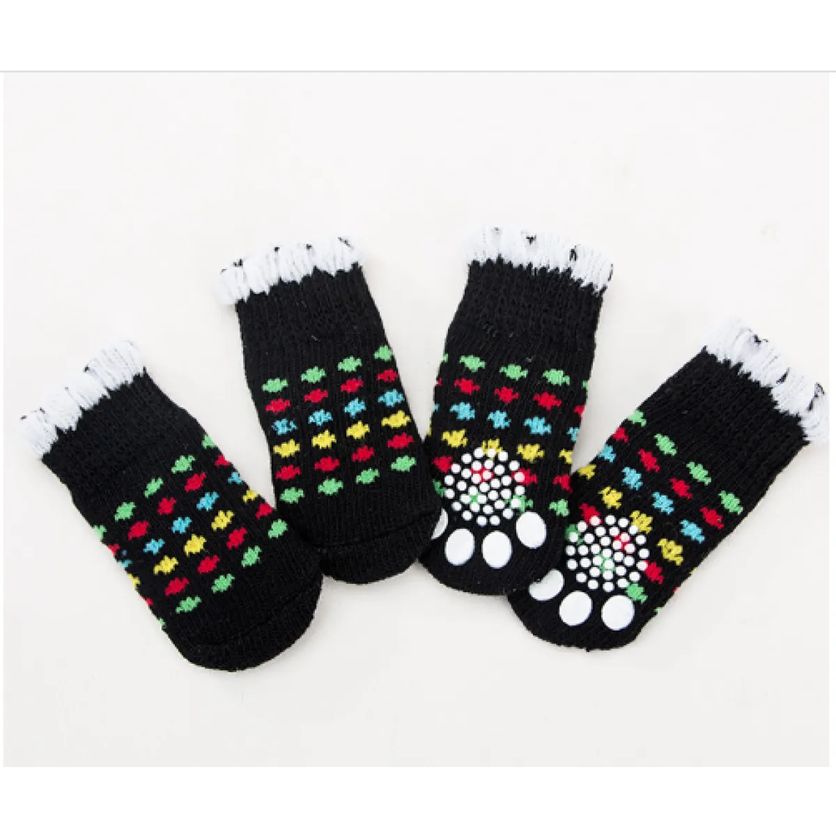 Non-Slip Wool Dog Socks – Soft, Warm Paw Protection for Dogs