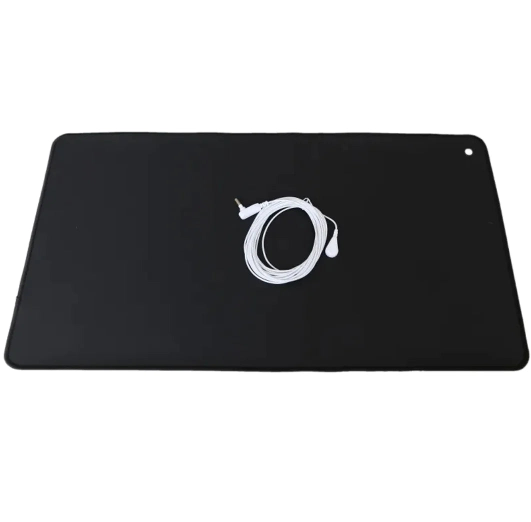 Conductive Leather Yoga Mat – Grounding & Energy Flow Support