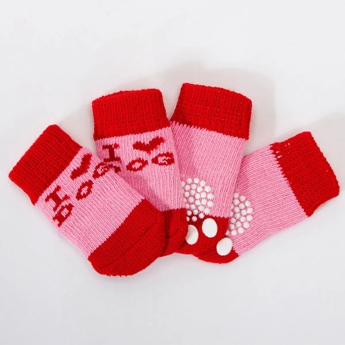 Non-Slip Wool Dog Socks – Soft, Warm Paw Protection for Dogs