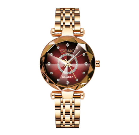 Elevate Your Style with the Luxury Fashion Women's Quartz Watch