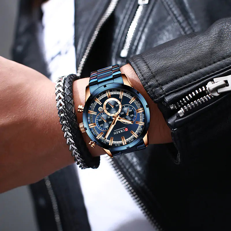 CURREN Men Quartz Watch Top Brand - Luxury and Precision