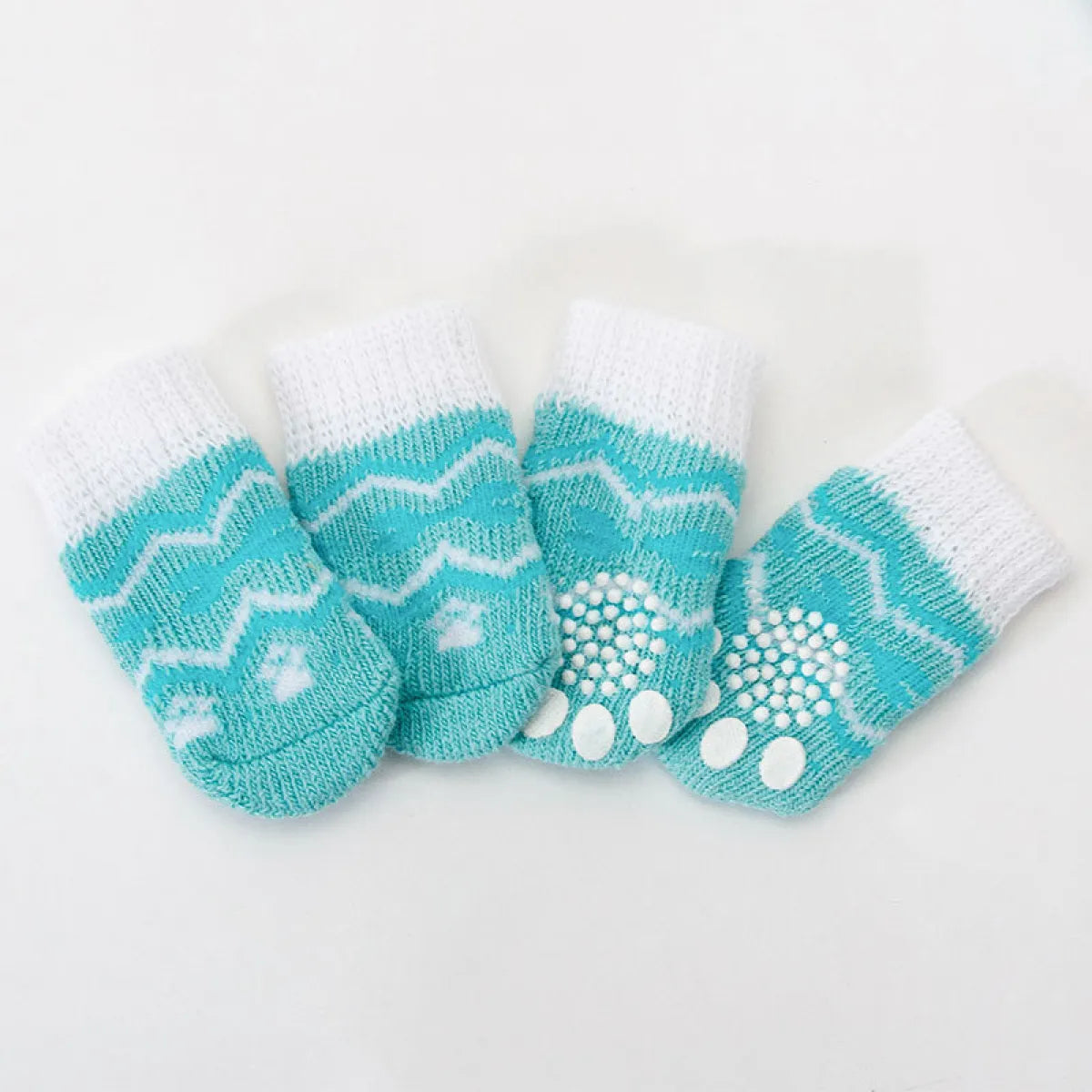 Non-Slip Wool Dog Socks – Soft, Warm Paw Protection for Dogs
