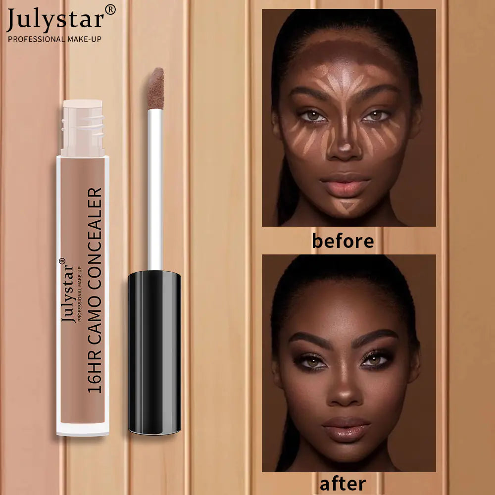 16-Hour Camo Concealer – Long Wear Waterproof Full Coverage (6 Shades, 2.5ml)