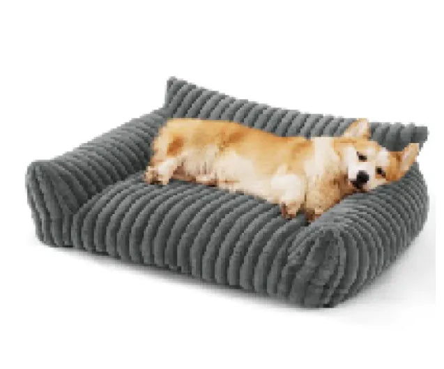Washable Orthopedic Dog Sofa Bed – Fluffy, Supportive Comfort for Every Nap