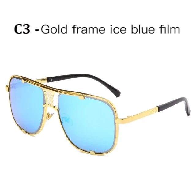 Step Up Your Style Game with Classic Oversized Men’s Sunglasses
