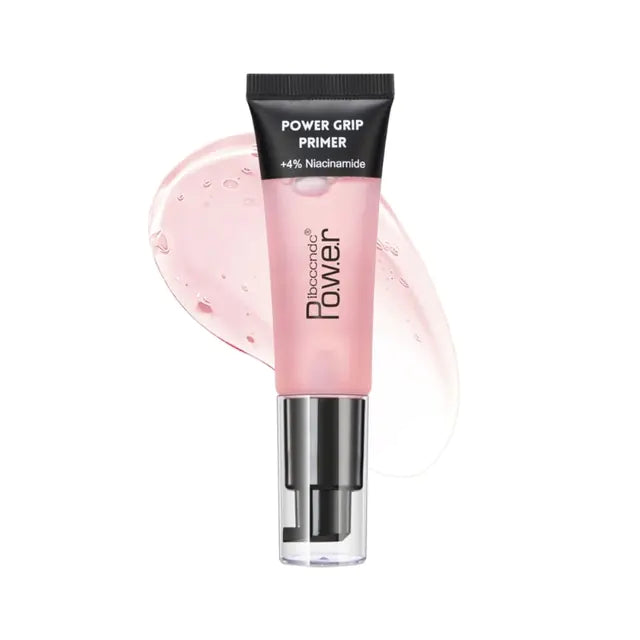 Power Grip Makeup Primer Gel – Hydrating & Smoothing Base (Clear & Niacinamide Pink, 24ml)