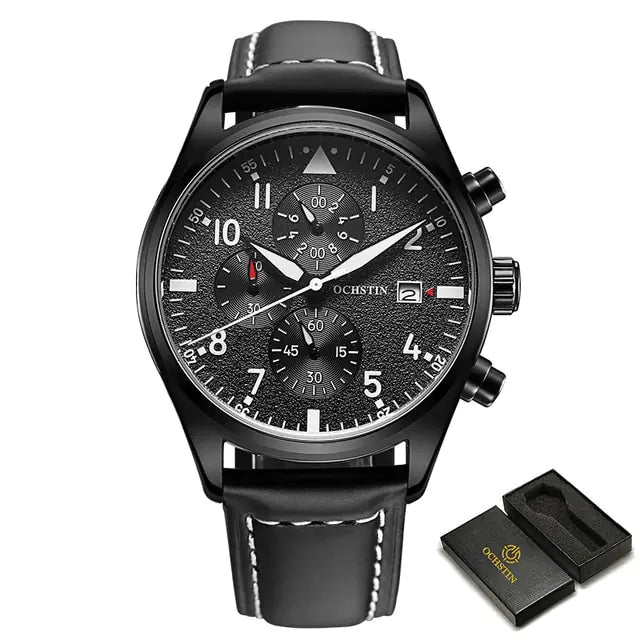 OCHSTIN Men's Quartz Chronograph Watch: Precision Meets Adventure