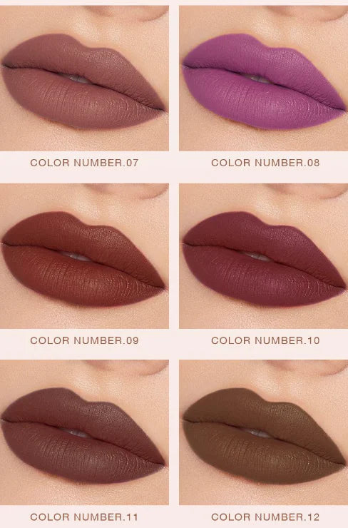 24-Color Lip Gloss Set by Pudaier