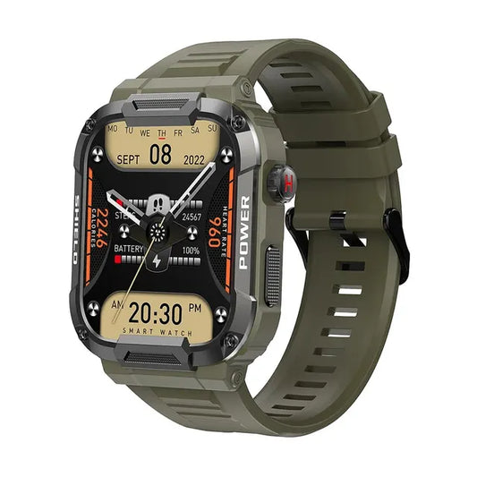 MELANDA 1.85 Outdoor Military Smart Watch: Your Ultimate Outdoor Companion