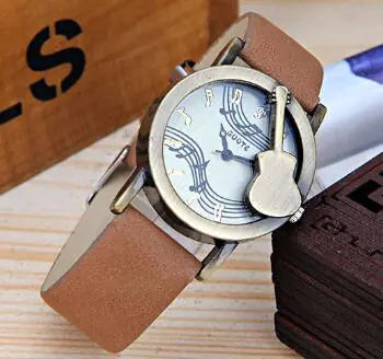 Guitar Music Casual Watch