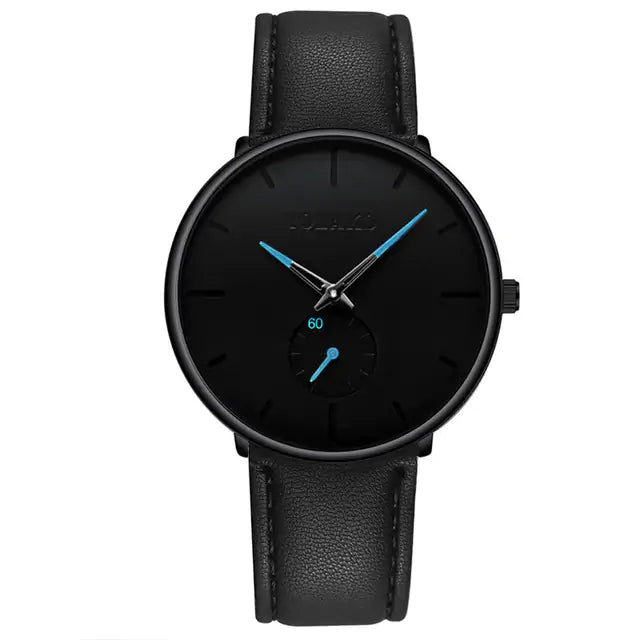 Leather Band or Stainless Mesh Watch: Sleek Sophistication for the Modern Man