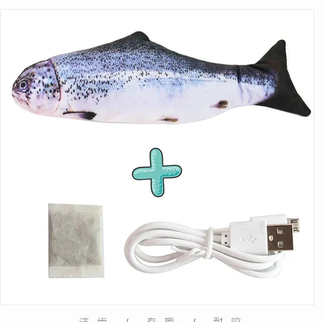 Cat Interactive Electric Floppy Toy Fish: Fun & Excitement for Your Feline Friend!