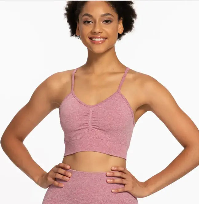 Women’s Sports Fitness Buttocks Lifting Yoga Set (High-Waisted Leggings & Supportive Bra)