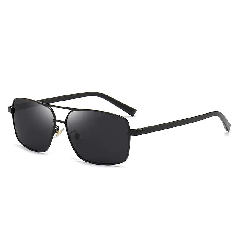 HD Polarized Driving Sunglasses – Full-Frame Metal+TR Build with UV400 Protection (150mm Width)