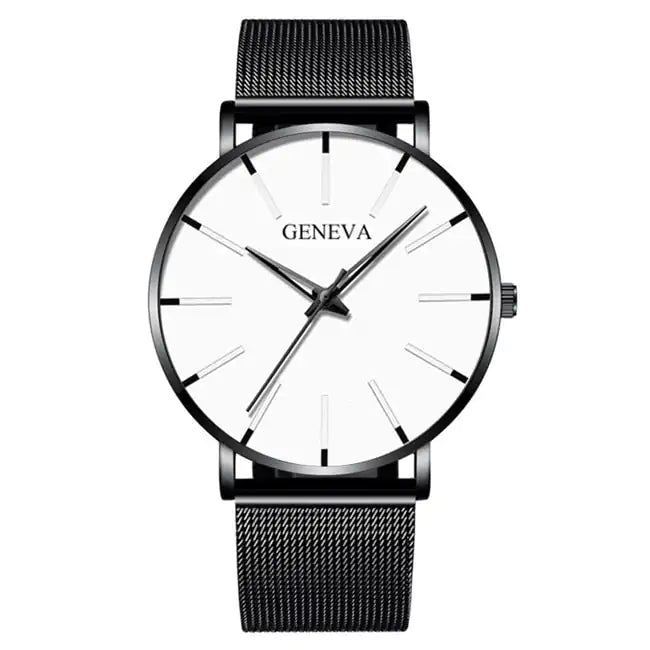 Elevate Your Style with a Minimalist Stainless Steel Watch