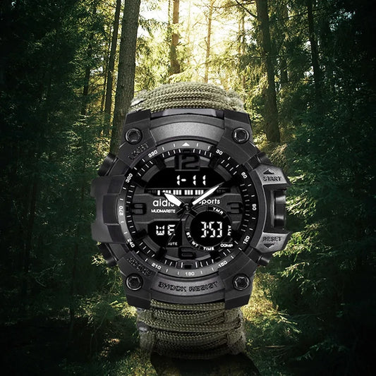 LED Military Sports Watch: Conquer the Outdoors with Precision