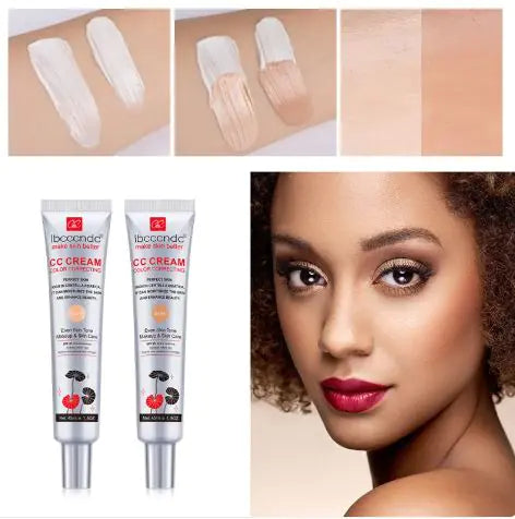 Centella Asiatica CC Cream Concealer – Hydrating Color Correcting Cream for Flawless, Natural Coverage (45ml, 2 Shades)