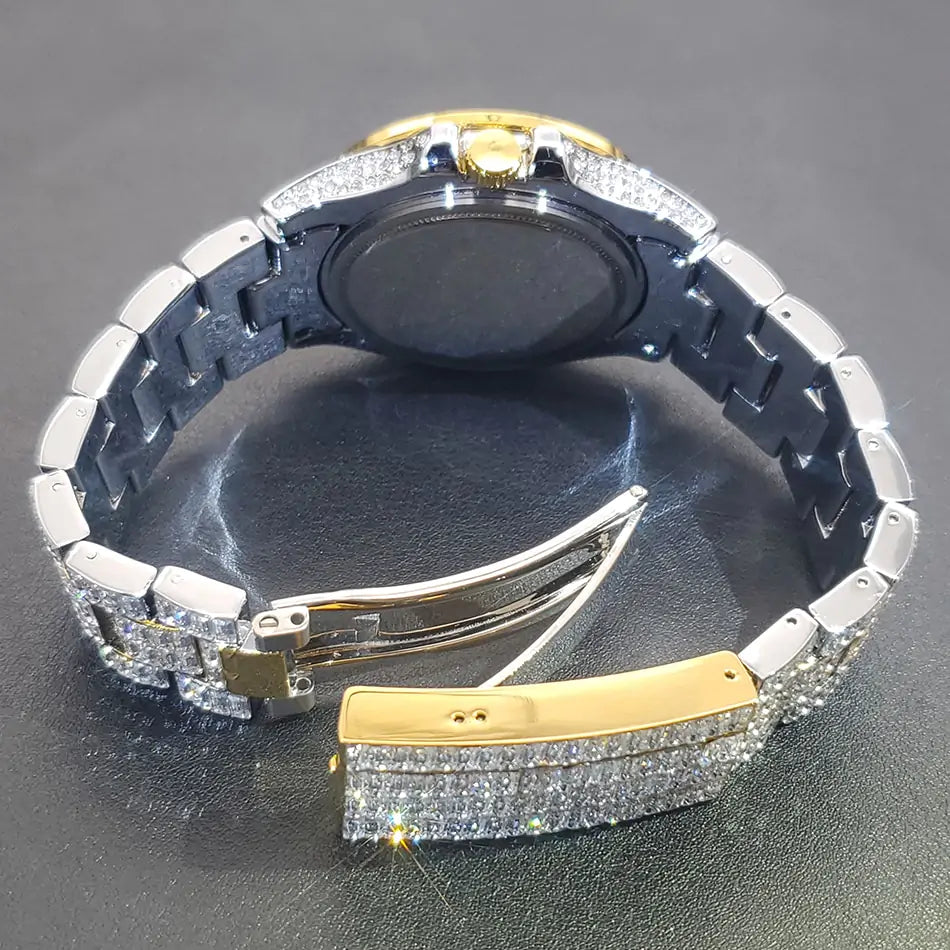 Introducing the Full Diamond Watch: Timeless Elegance Redefined!