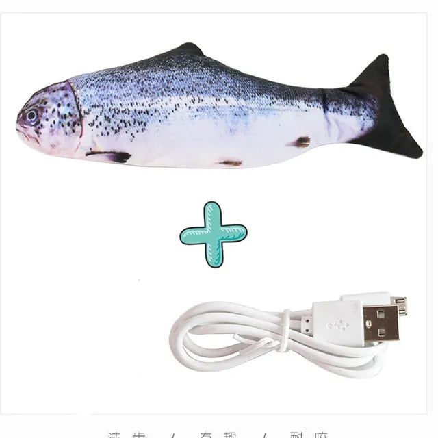 Cat Interactive Electric Floppy Toy Fish: Fun & Excitement for Your Feline Friend!
