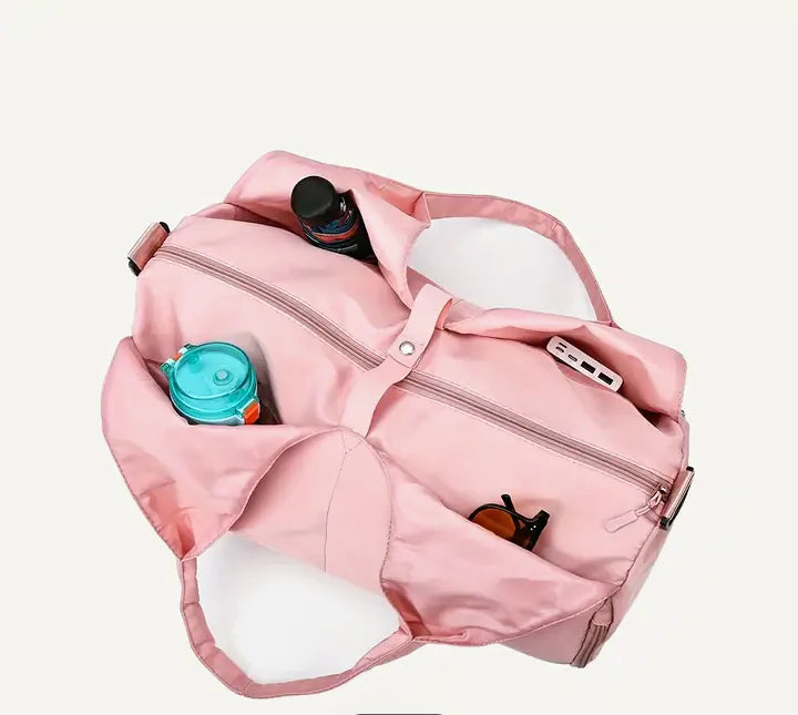 Yoga Mat Bag – Gym Fitness Handbag with Adjustable Strap and Multi-Compartment Design
