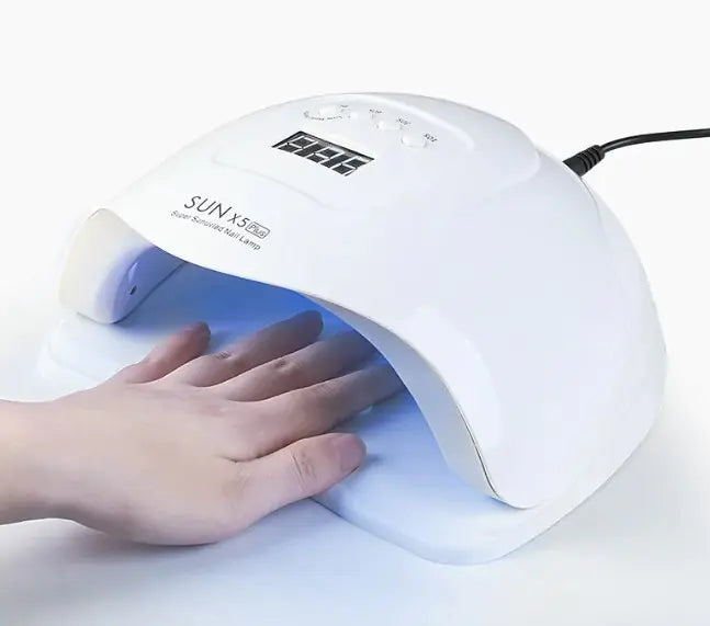 120W High Power Nail Light Therapy Baking Light – Fast-Curing UV/LED Lamp for Gel Nails