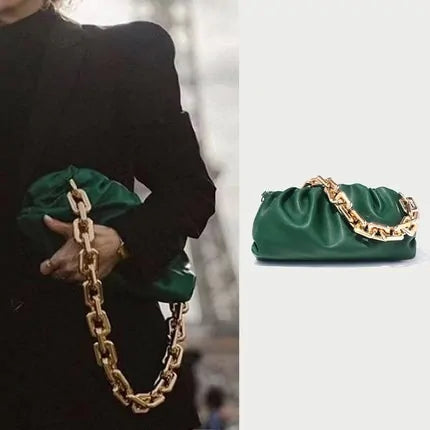 Soft Leather Women's Cloud Bag: The Perfect Fusion of Luxury and Practicality