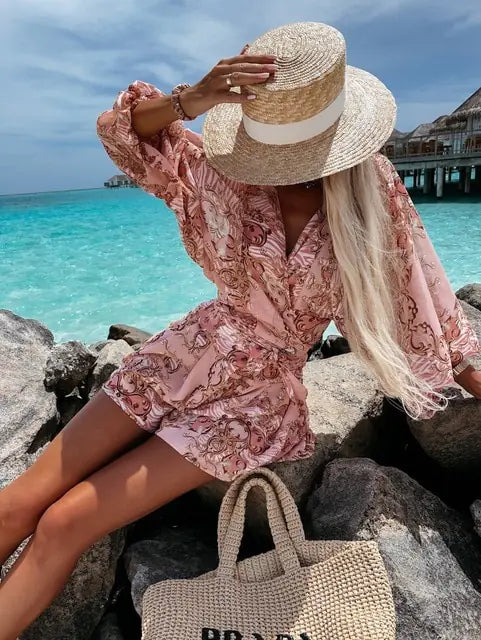 Make Waves with the Boho Beach Jumpsuit