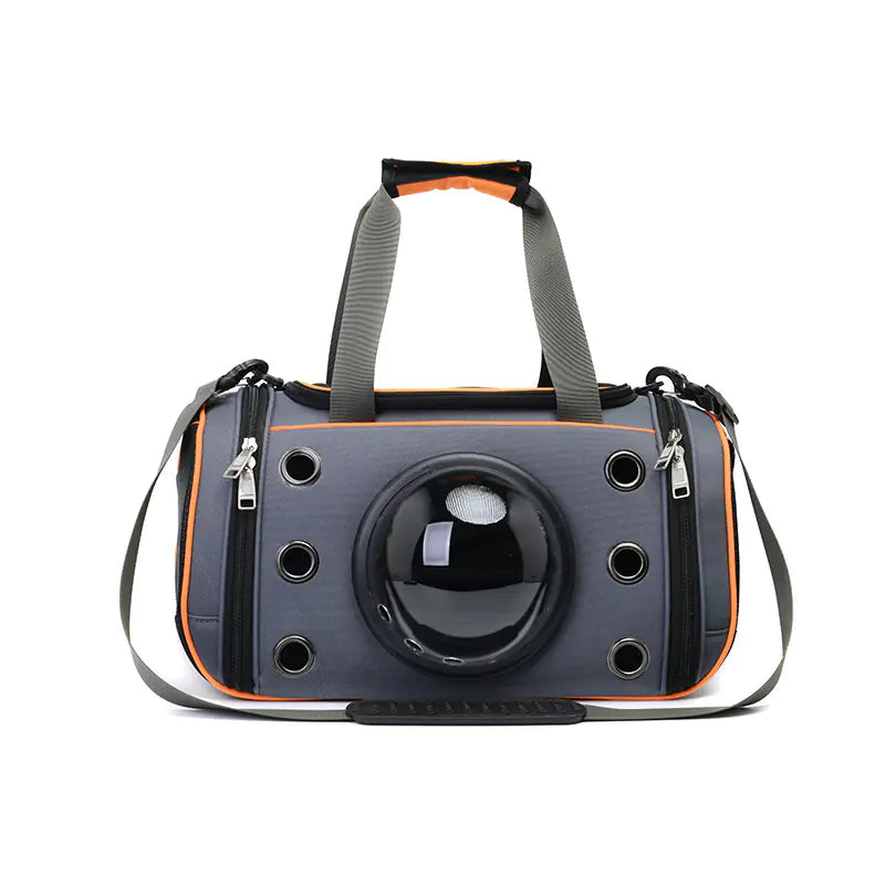 Foldable Pet Space Bag – Lightweight Travel Carrier with Space Capsule Design
