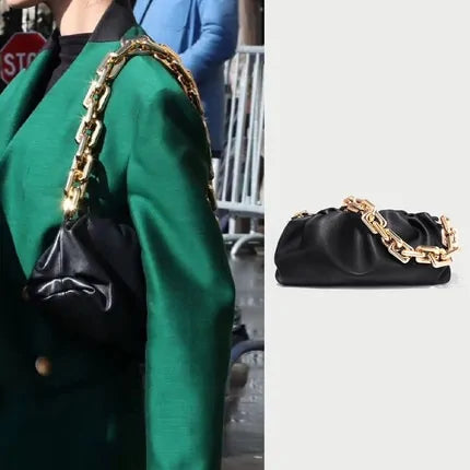 Soft Leather Women's Cloud Bag: The Perfect Fusion of Luxury and Practicality