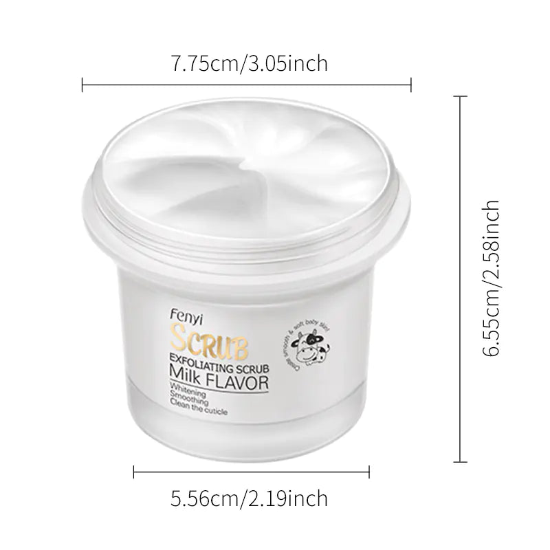 Exfoliating Scrub – Milk Flavor (Gentle Exfoliation, Whitening & Smoothing) – 126.4g