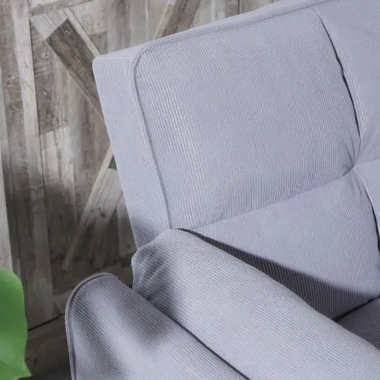 Corduroy Sofa & Sofa Bed – Smoke Gray