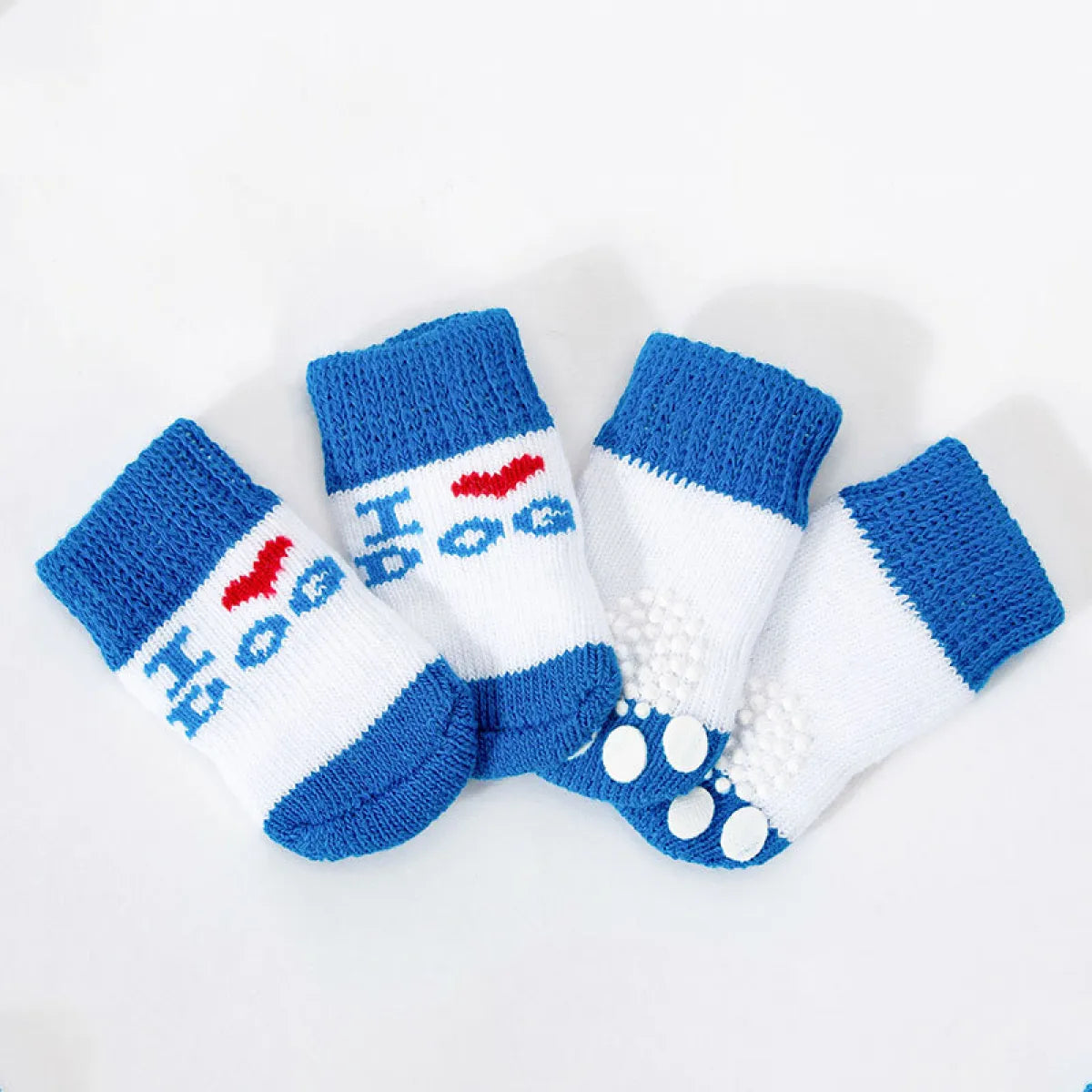 Non-Slip Wool Dog Socks – Soft, Warm Paw Protection for Dogs