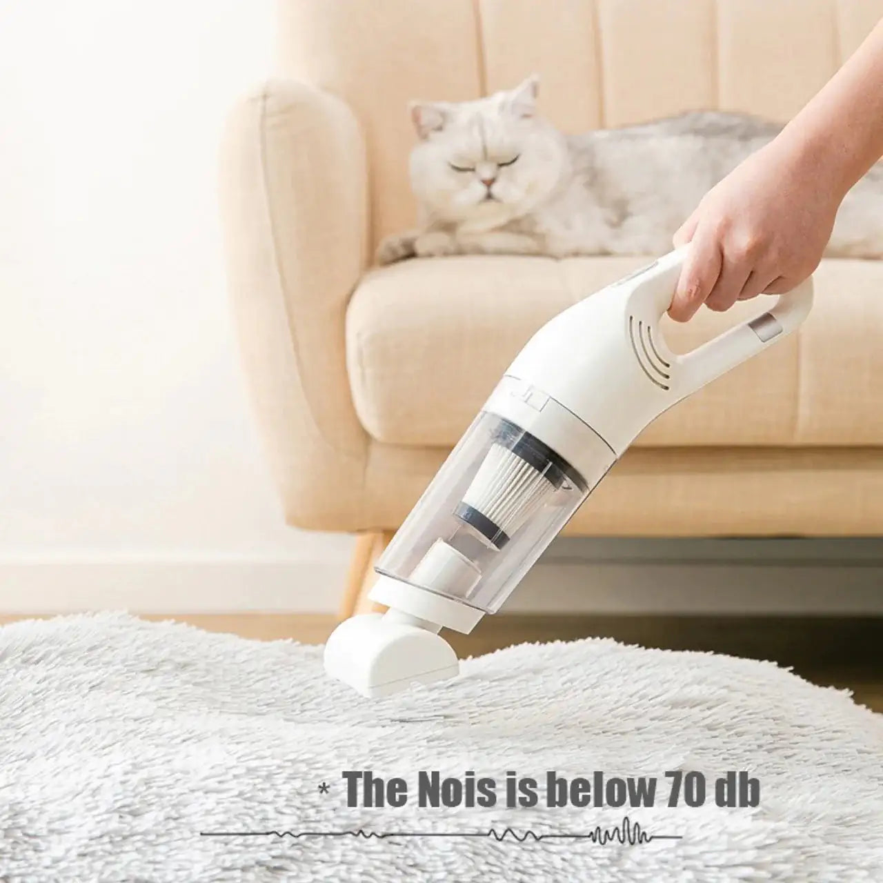 Pro Pet Grooming Vacuum Kit – Multi-Head Silent Hair Remover with Filter & USB Charging (Low Noise, 4-in-1 Tool Set)