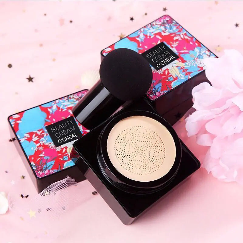 Mushroom Head Air Cushion BB Cream Foundation – Lightweight, Flawless, and Effortless Coverage