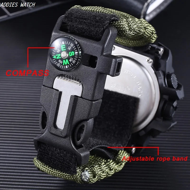 LED Military Sports Watch: Conquer the Outdoors with Precision
