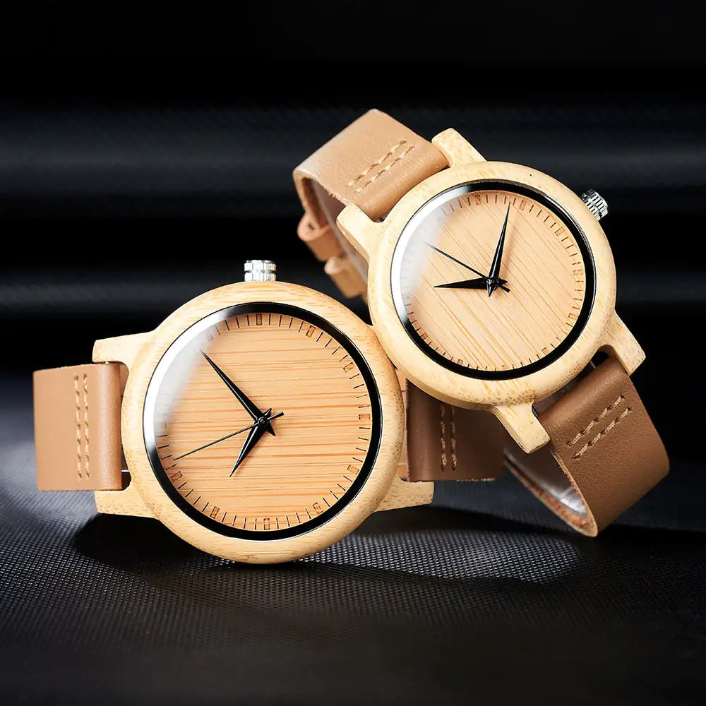 ZenWood Bamboo Watch – Timeless Elegance, Inspired by Nature