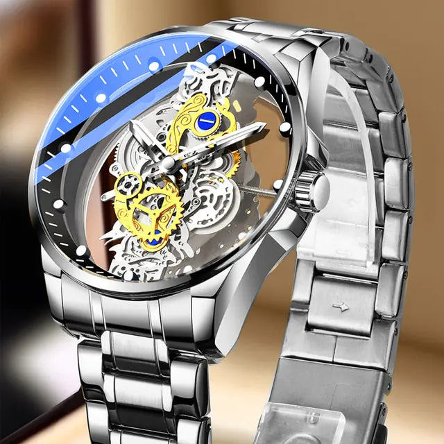 Embrace Timeless Style with the Skeleton Vintage Men's Watch