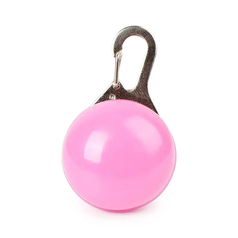 LED Pet Collar Pendant – Lightweight, Glowing Safety Light for Nighttime Visibility