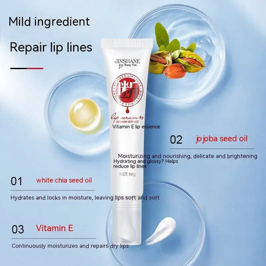 Moisturizing Vitamin E Repair Lip Balm – Instant Hydration with Chia Seed & Jojoba Oil