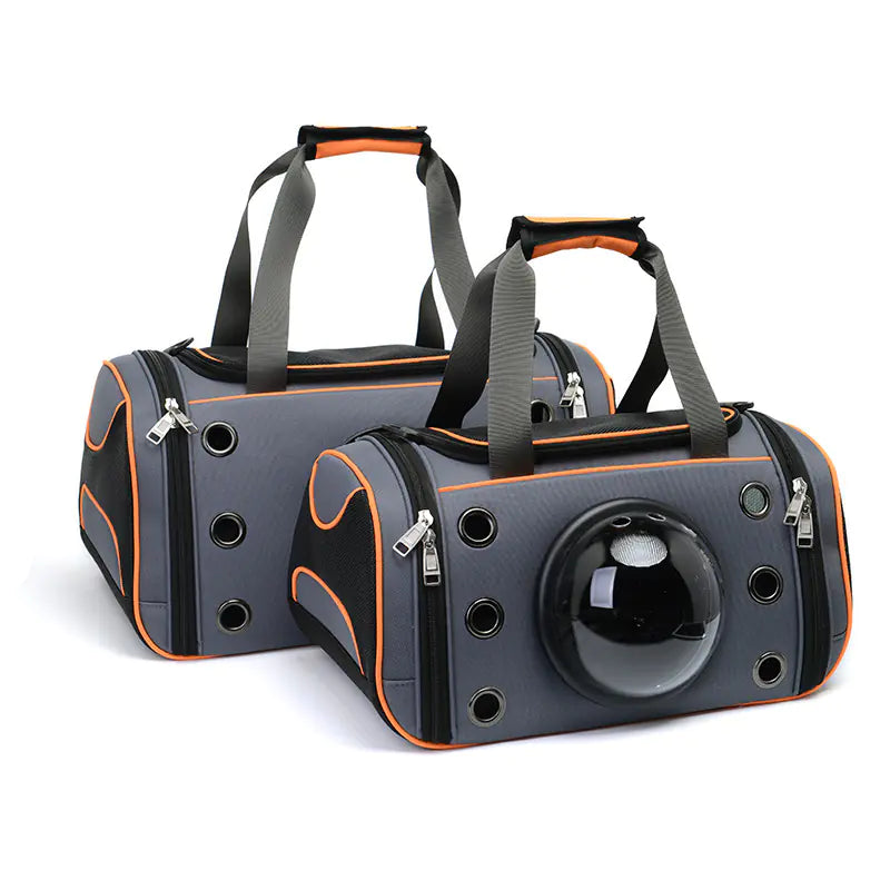 Foldable Pet Space Bag – Lightweight Travel Carrier with Space Capsule Design
