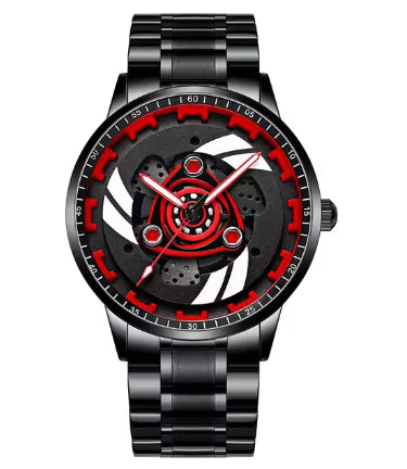 3D Spinning Motorcycle Engine Watch – For the Bold and Adventurous