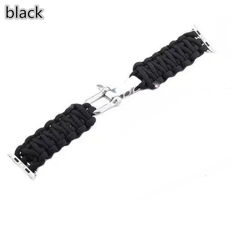 Woven Smart Watch Strap – Rope Paracord