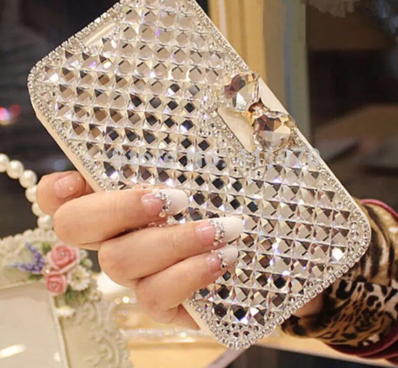 Bling Rhinestone Diamond Phone Case – Luxe Protection for Your iPhone