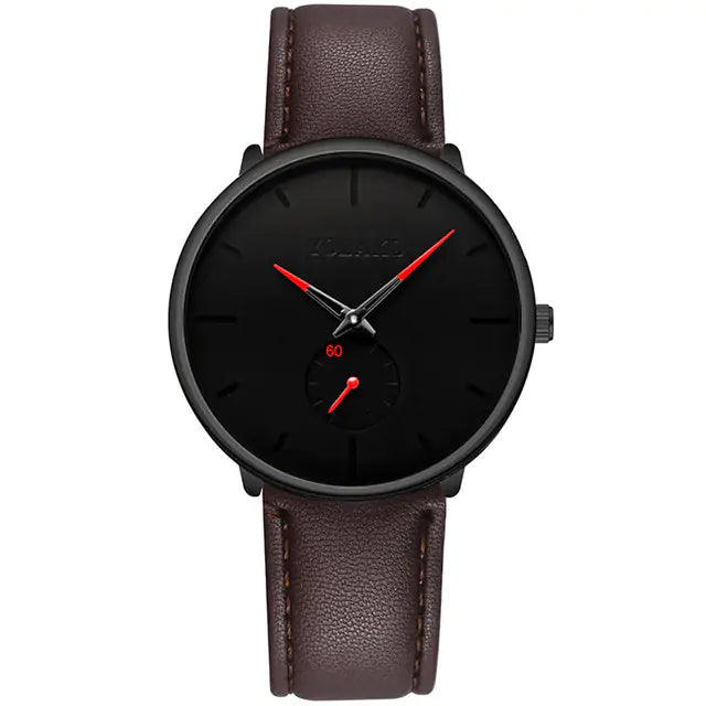 Leather Band or Stainless Mesh Watch: Sleek Sophistication for the Modern Man