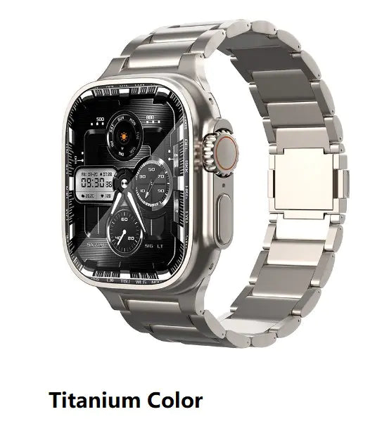 Titanium Fusion Magnetic Snap Band – Premium Apple Watch Strap with Secure Magnetic Clasp
