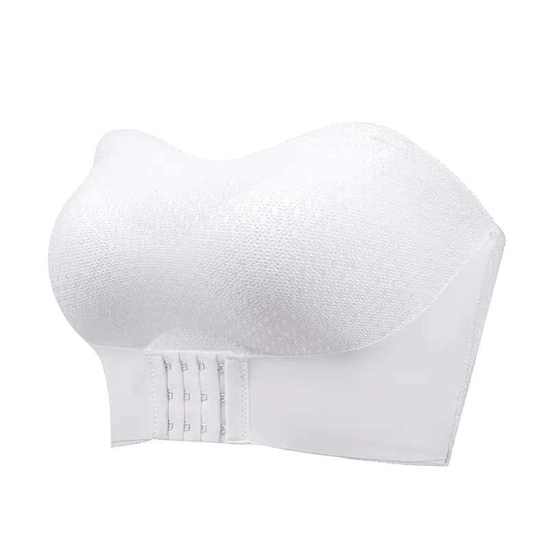 Strapless Bandeau Bra – Wire-Free Support, Anti-Slip Fit, and Natural Lift (Sizes M–6XL)